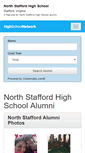 Mobile Screenshot of northstaffordhighschool.org
